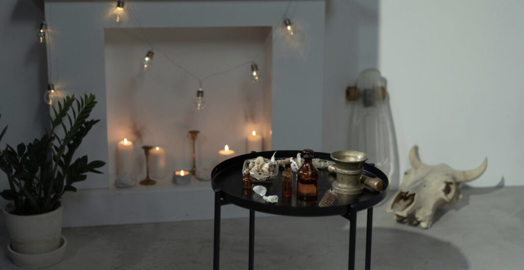 Destroying evil altars