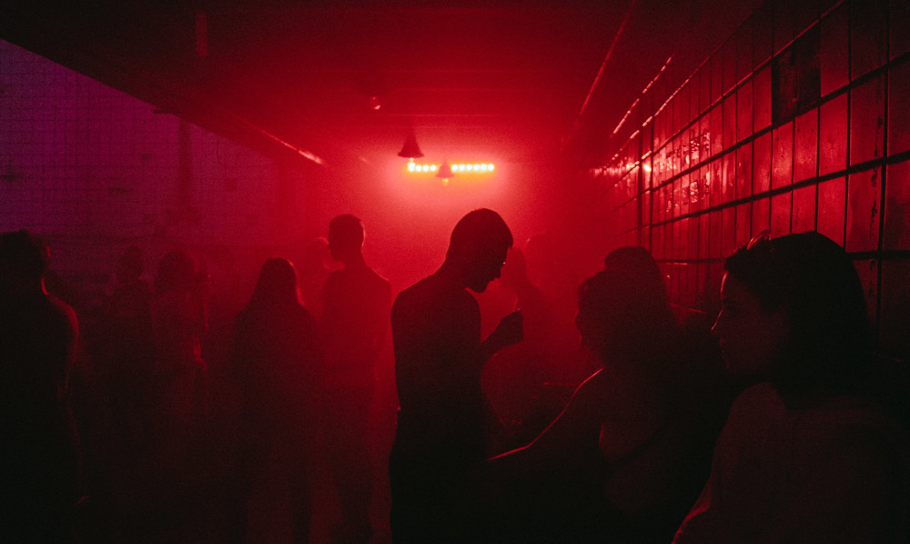 Group Of People Inside A Nightclub